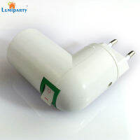 LumiParty EU US Regulation ขั้วหลอดไฟ To E27/E26 360หมุนได้เป็นองศาไฟกลางคืนผู้ถือ
