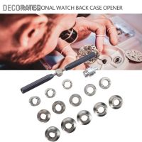 ~ Decorated Watch Back Case Cover Opener Remover Wrench with 18.5‑36.5mm Dies Repairer Tool Set