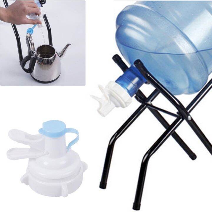 Simple Drinking Fountain Gallon Water Bottle Jug Dispenser Stand Rack