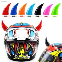 ☾™ Motorcross Helmet Devil Horns Decor Multi-color Long Short Horns Stickers for Motorcycle Bicycle Car Styling Helmet Accessories