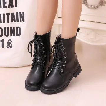 Ladies on sale military boot