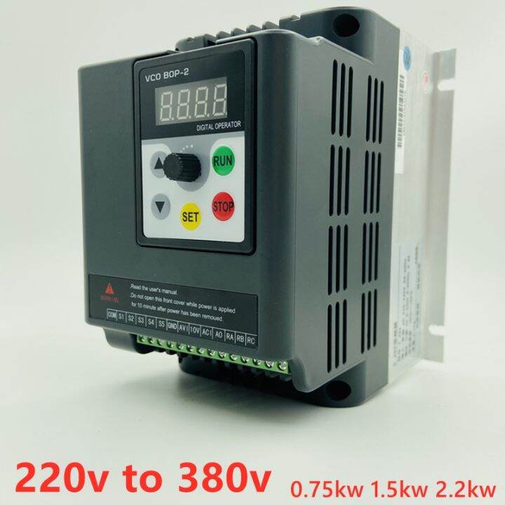 Vfd 3kw 4kw 220v To 380v Single Phase Input 380v 3 Phase Output Ac Frequency Inverter Ac Drives 6641