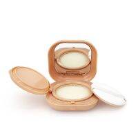 【YF】▥✉∈  Handheld Foundation Makeup Jar with Sponge Puff Pink Plastic for