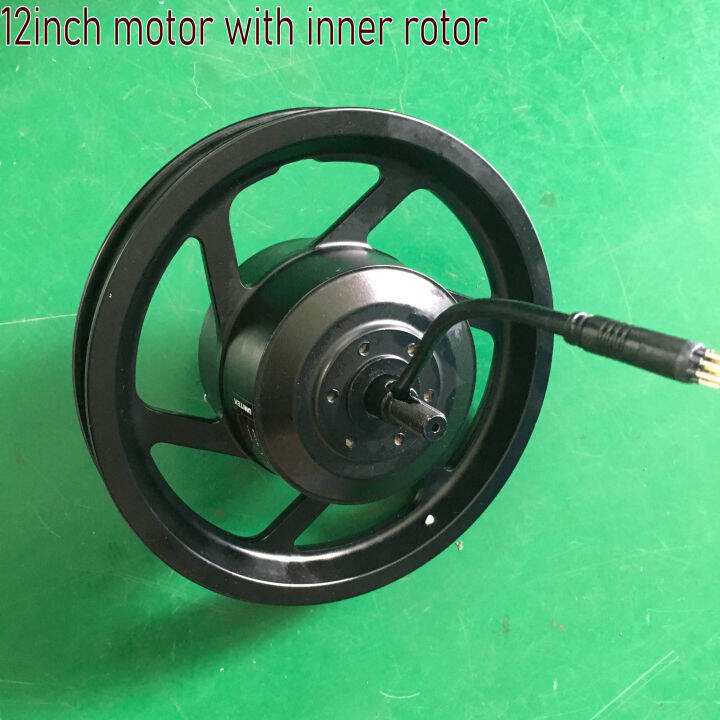Brushless Gear Motor With Internal Rotor 12Inch 48V500w High Efficiency