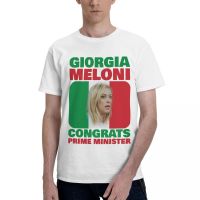 Congrats Giorgia Meloni Grazie Italia Italian Prime Minister Fratelly Ditalia Special Tshirt Top Quality New Design T Shirt