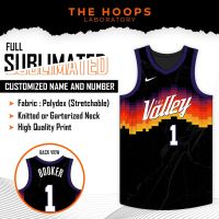 THL Phoenix Suns "The Valley" City Edition Full Sublimation jersey (TOP)