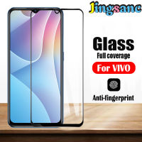 Jingsanc 1 ~ 2ชิ้นสำหรับ VIVO Y75 5G กระจกนิรภัยเทมเปอร์ความแข็ง9H ฟิล์มป้องกันรอยขีดข่วน