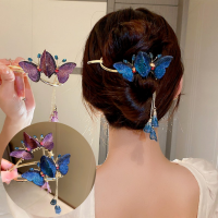 Barrettes Frog Spring Clips Hair Clip Hairgrip Retro Butterfly Elegant Temperament