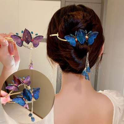 Barrettes Hairgrip Frog Spring Clips Hair Clip Butterfly Fashion Elegant Temperament