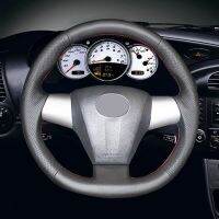 Black Artificial Leather Car Steering Wheel Cover for Toyota Corolla RAV4 2011 2012 Car Special