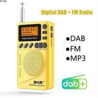 BYCME 10 DAB วิทยุดิจิตัล ช่อง FM 10ช่อง Band III วิทยุ DAB + FM ทนทานต่อการใช้งาน ชาร์จใหม่ได้ เครื่องเล่น MP3 การปีนเขา