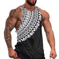 hot【DT】 Polynesian Samoan Men Singlets Wear