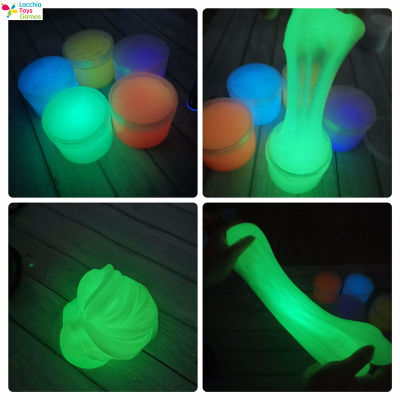 LT【ready stock】สไลม์เรืองแสง สไลม์ Slime Diy Solid Color Crystal Mud Luminous Foaming Glue Plasticine Cloud Clay Toys For Kids1 ของเล่นเด็ก【cod】