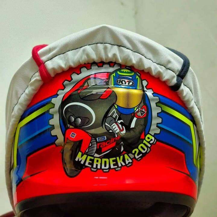HELMET KYT NFJ MERDEKA 62 LIMITED EDITION Lazada