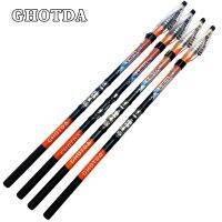 GHOTDA Carbon 2.7M 3.6M 4.5M 5.4M 6.3M Fishing Rod Spinning Telescopic Super