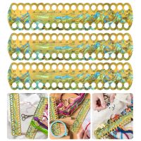 ♂ 1-2pcs 28x6cm Embroidery Floss Organizer Knit Tools 36-Hole Row Line Tool Acrylic Yarn Organizer for Sewing Needlework Knitting