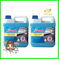 น้ำยาทำความสะอาดพื้น SWASH 4,000 มล. แพ็กคู่ LAVENDERFLOOR CLEANER SWASH 4,000ML 2PCS LAVENDER **สินค้าแนะนำ**