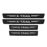 Hot New 4pcs For Nissan Xtrail X Trail T30 T31 T32 Car Door Sill Car Threshold Pedal Sticker Protector Carb