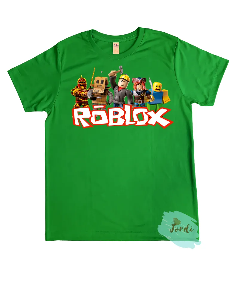 Roblox TUT Kids Round T-Shirt Short Sleeve (Size 10,12,14)