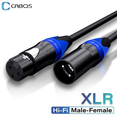 【jw】☃●✜  HiFi Extension Cable Karaoke Microphone Balanced Sound for Audio Mixer Amplifiers Male to Female Cord