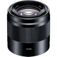 Sony E 50mm f/1.8 OSS Lens (Black)