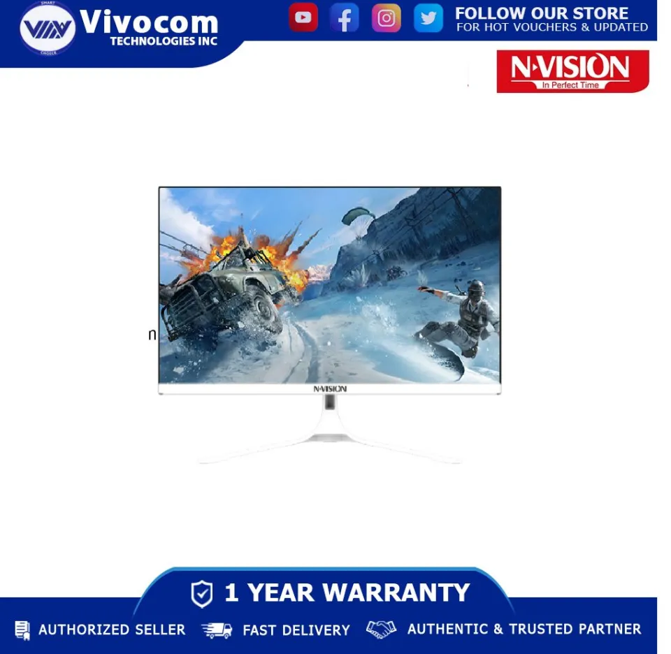 Nvision Eg24sw 165hz 1ms Ips Gaming Monitor