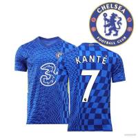 เสื้อกีฬาแฟชั่นลายทีมชาติฟุตบอล Chelsea Premier League No.7 ทรงหลวม Xs-6Xl