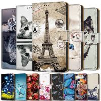 卍 Leather Flip Phone Case For Vivo Y55 Y53 Y30 Y50 Y31 Y20 Y19 Y12 Y17 11 U3X U10 Wallet Card Holder Stand Book Luxury Cover Funda