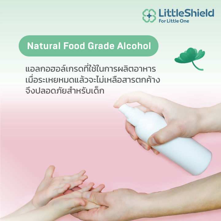 ซื้อ-6-แถม-6-สเปรย์แอลกอฮอล์ทำความสะอาดมือแบบ-food-grade-สำหรับเด็ก-little-shield