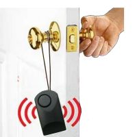 Portable 120db Door Sensor Alarm Door Handle Touch Alarm anti-theft Scaring Thefting Alarm For Home Hotel Travel