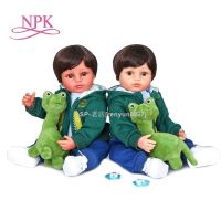 ตุ๊กตาซิลิโคน NPK ของแท้ขนาด55ซม. ทารกเกิดใหม่ตุ๊กตาเด็กผู้ชายสีเขียวโคลท์ของเล่นห้องน้ำนิ่มยืดหยุ่นคลังสินค้าพร้อมสัมผัส Moshui347