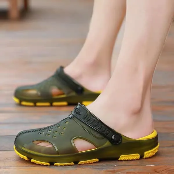 jelly sandals for men