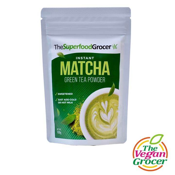 The Superfood Grocer Vegan Instant Matcha Green Tea Powder 100g Lazada PH