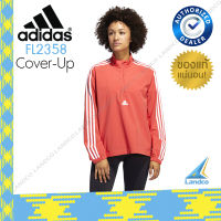 Adidas เสื้อ เสื้อแจ๊กเก็ต อดิดาส Training Women Jacket 3S Cover-Up FL2358 (2000)