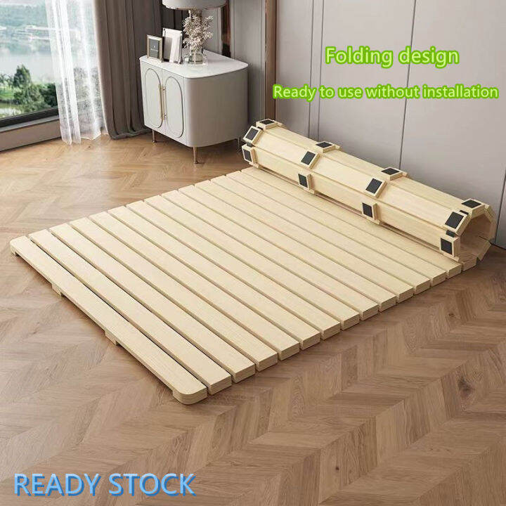 Solid Wood Bed Board Rib Grills Simmons Mattress Hard Board Waist ...