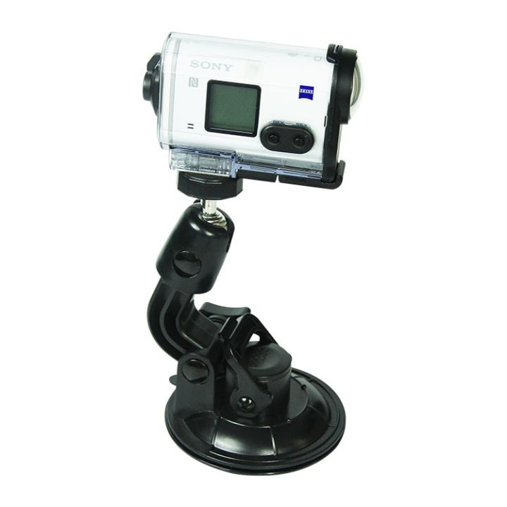 ตัวดูดติดยางดูดสุญญากาศยึดจับติดตั้งรถแบบข้อต่ออเนกประสงค์สำหรับกล้อง Action Camera Yi 4K สำหรับ As15v โซนี่ Hdr-as100v As30v As200v อุปกรณ์ Az1