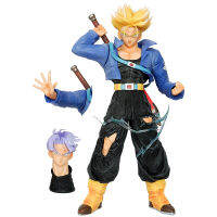 Dragon Ball Gk เปลี่ยนมือ Tronks Chu Super Saiyuren ผมสีเหลืองสองหัวขนาดใหญ่สุดของตกแต่งโมเดล