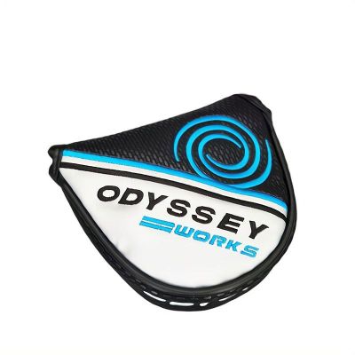 ◄● Golf Headcovers หนัง PU ODYSSEY Golf Putter Headcover Golf Accessory Dustproof Covers