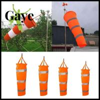 GS กลางแจ้ง แขวนประดับ ธงทิศทางลม เรืองแสง สร้างสรรค์ Weathervane ใบพัดลม Windsock สะท้อนแสง แบนเนอร์สวน