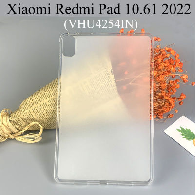 กรณีวุ้นสำหรับ Xiaomi R Edmi Pad 10.61 2022 VHU4254IN ปกอ่อน TPU สำหรับ Xiaomi สีแดง Mi Pad 10.61นิ้ว RedmiPad 10.61