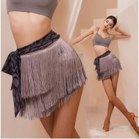 Fringe Women Latin Dance Skirt Waist Chain Latin Dancing Skirt Practise Cloth Samba Tango Chacha Dancing Performamnce YS312