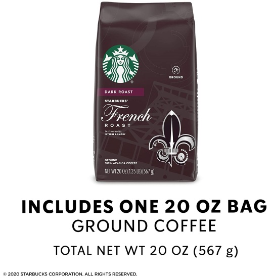 50% off cà phê starbucks rang xay sẵn nguyên chất 100% arabica coffee dark - ảnh sản phẩm 4