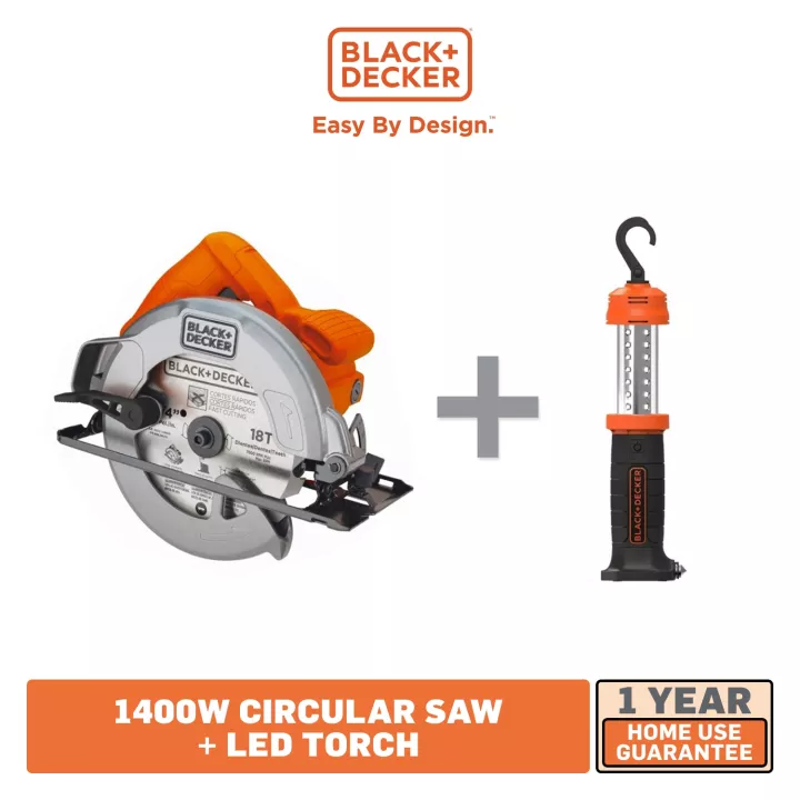 BLACK & DECKER 1400W Global Circular Saw - eXtra Saudi