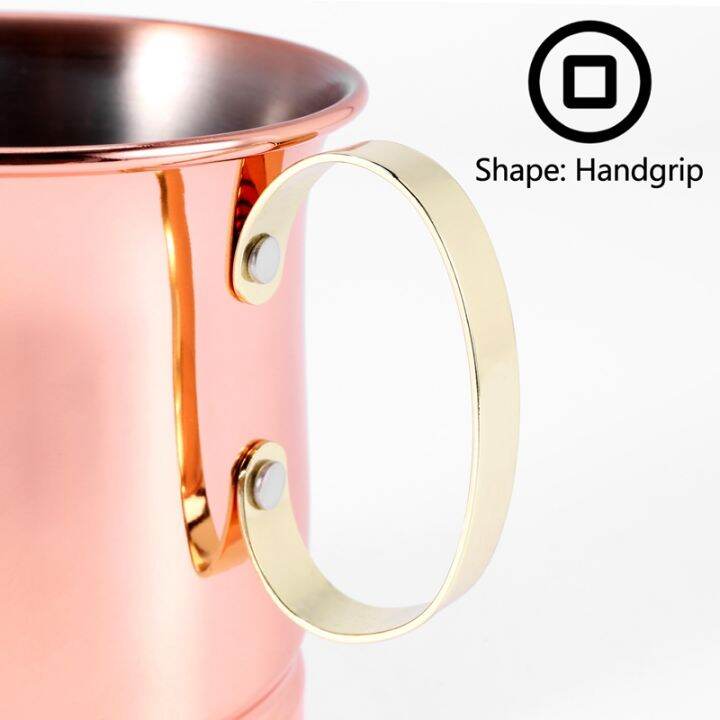 stainless-steel-beer-milk-mug-handcrafted-moscow-mule-cup-moscow-mule-drinkware-tableware