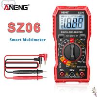 ANTONIORA6 AC/DC มัลติมิเตอร์แบบดิจิตอล RMS ที่แท้จริง นับ1999ครั้ง ไฟฟ้ามัลติมิเตอร์ Aneng SZ06 ปรับระยะอัตโนมัติ เครื่องทดสอบแรงดันกระแสไฟฟ้า