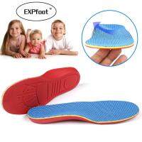 Kids Orthotic insole Memory form Deep heel Orthopedic for Children  Arch Support  flat foot  Pads Correction health feet care Shoes Accessories