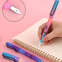 DUMME คุณภาพครับ คละสี อุปกรณ์การเขียน หมึกถอดเปลี่ยนได้ ไส้หมึก ภาพวาดศิลปะ ปากกาประดิษฐ์ตัวอักษร เครื่องเขียนโรงเรียน ปากกาไล่ระดับสี ปากกาน้ำพุ