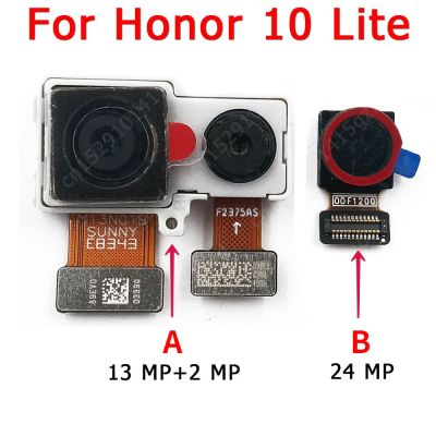 【✲High Quality✲】 nang20403736363 ด้านหน้าและด้านหลังกล้องหลังสำหรับ Huawei Honor 10 Lite Light 10 Lite โมดูลกล้องหันหน้าไปทางหลักชิ้นงอสำหรับเปลี่ยนอะไหล่