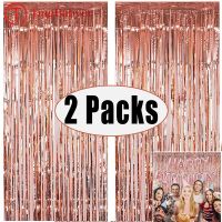 2pcs Tinsel Fringe Curtain Happy Birthday Party Decoration Adult Kids Boy Girl 1st 2 3 4 5 6 10 13 14 18 21 30 35 40 50 Year Old Balloons