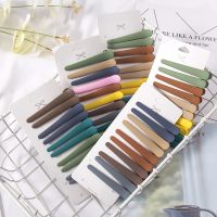 【CC】♗❦  10pcs/Set New Colorful Plastic Hairpins Face Bangs Hair Barrettes Fashion Accessories